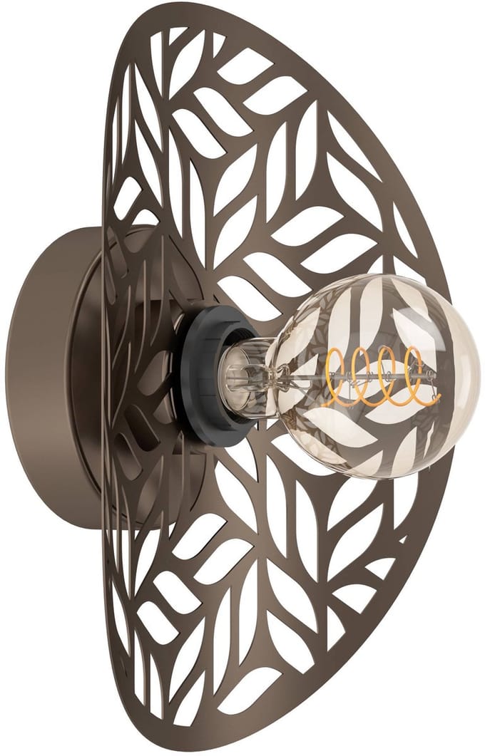 EGLO Swaby Wandlamp - E27 - 30 cm - Brons