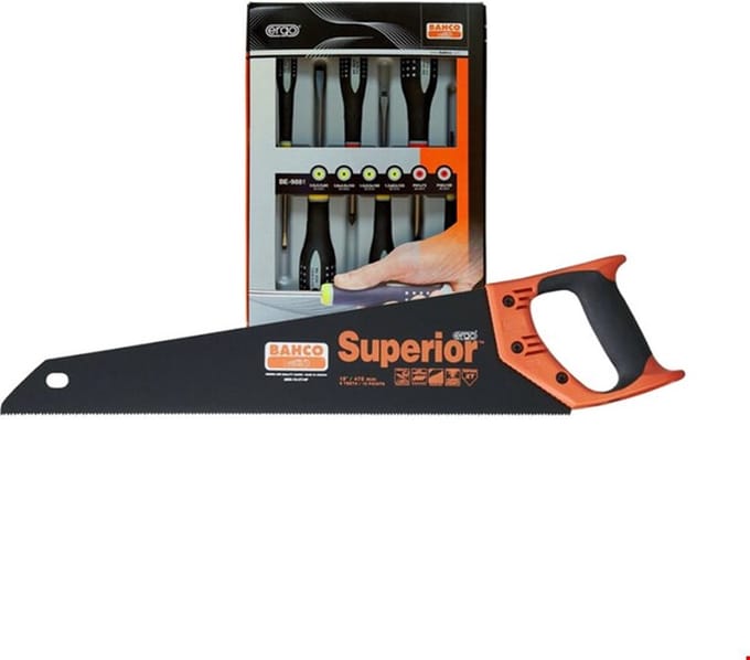 Bahco 2600-22-BE-9886 Superior handzaag incl. schroevendraaierset