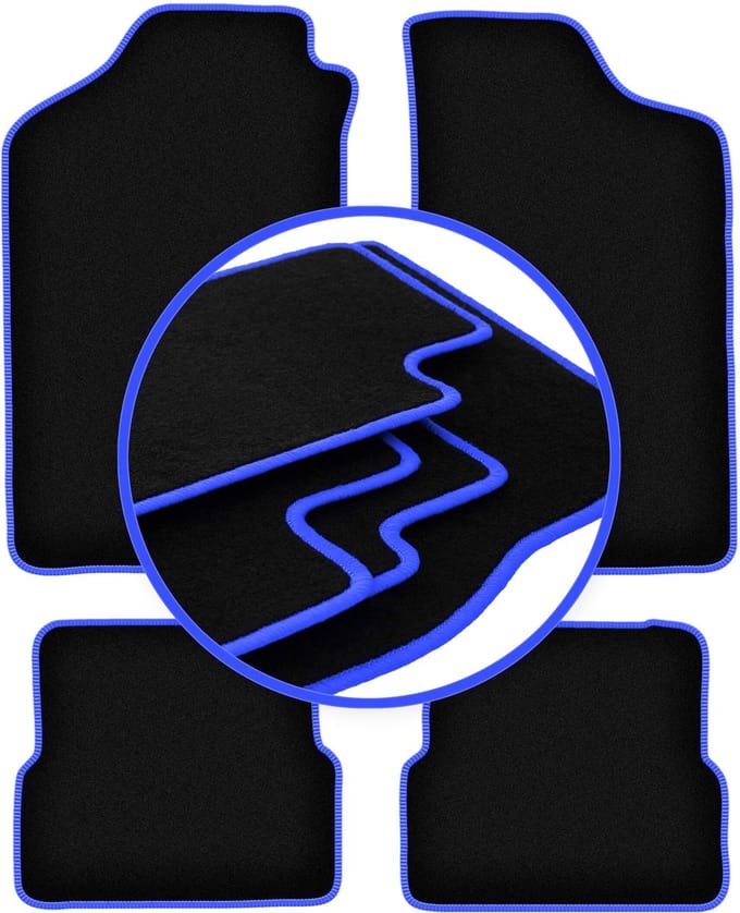 CARLUX-BLUE automatten voor: Volkswagen Golf II hatchback (1983-1992)