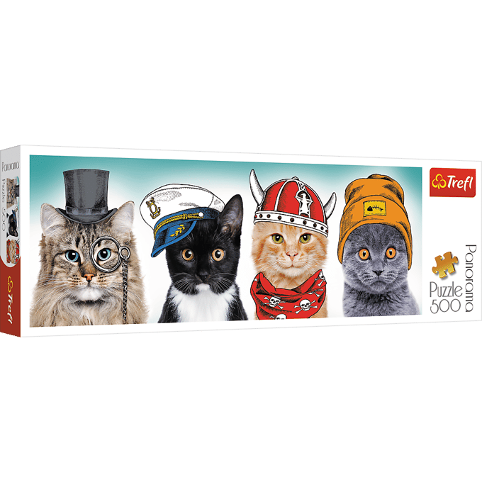 Trefl Panorama Pluizig Team Legpuzzel - 500 stukjes - Vanaf 10 jaar