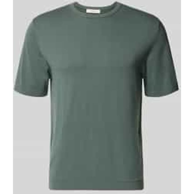Regular fit t-shirt van puur biologisch katoen model 'TORINO'