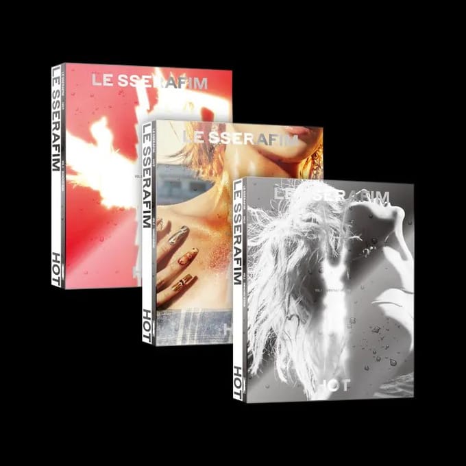 LE SSERAFIM - [HOT] 5ème Mini-Album, K4 POB Random(POB)
