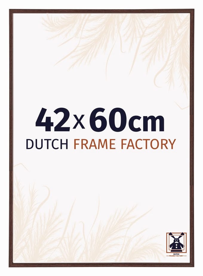Fotolijst 42x60 cm - Kunststof - Bruin - Angers