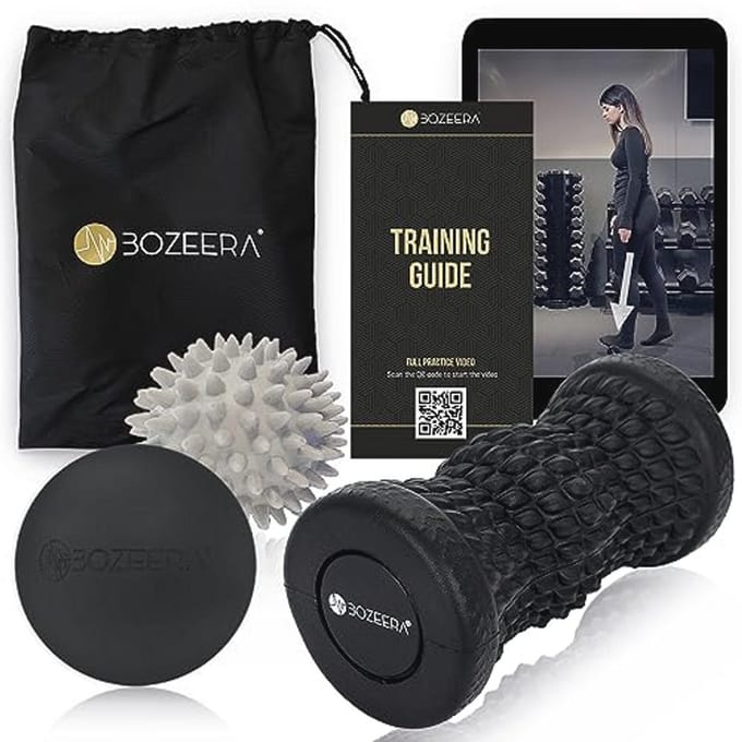 Voetmassage Roller Set - Ergonomische Voetroller en Massageballen voor Ontspanning en Herstel