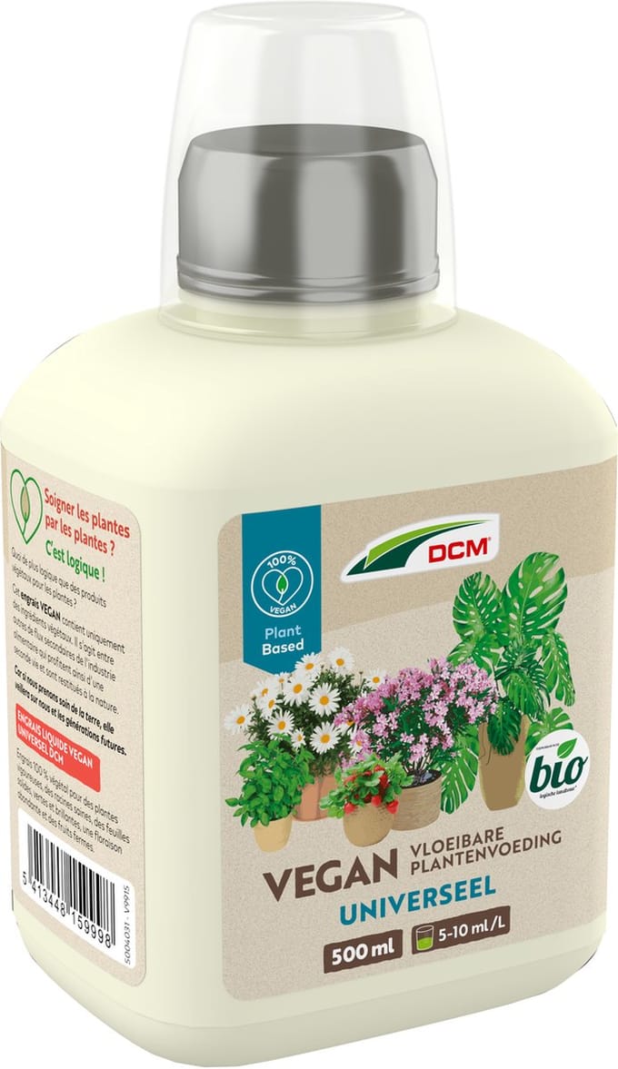 DCM VEGAN VLOEIBARE PLANTENVOEDING UNIVERSEEL 0,5 L
