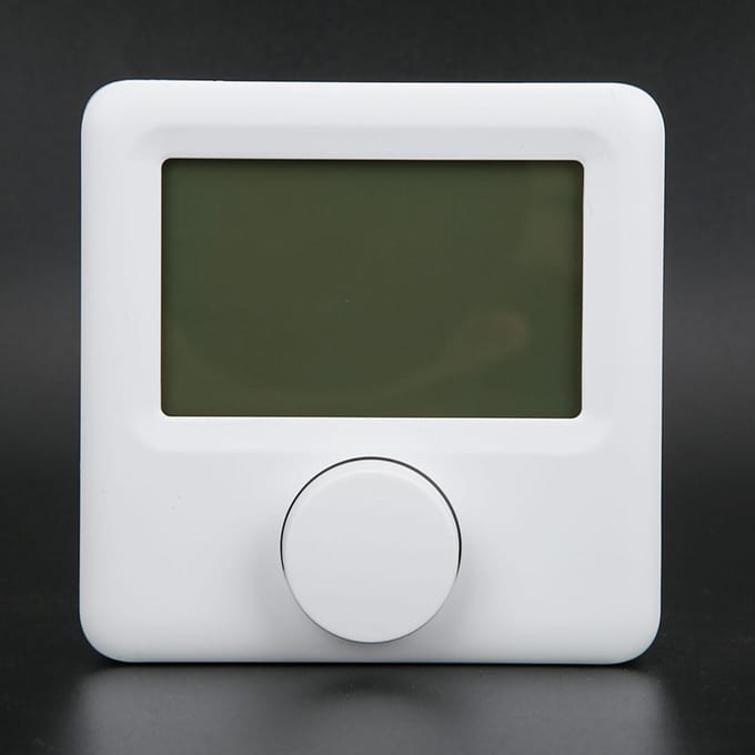 HYO6BW Digitale LCD Display Verwarming Programmeerbare Thermostaat Temperatuurregelaar black