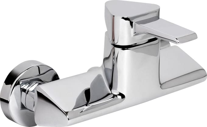 Plieger Triangle Douchekraan - 15 cm hartafstand - Chroom