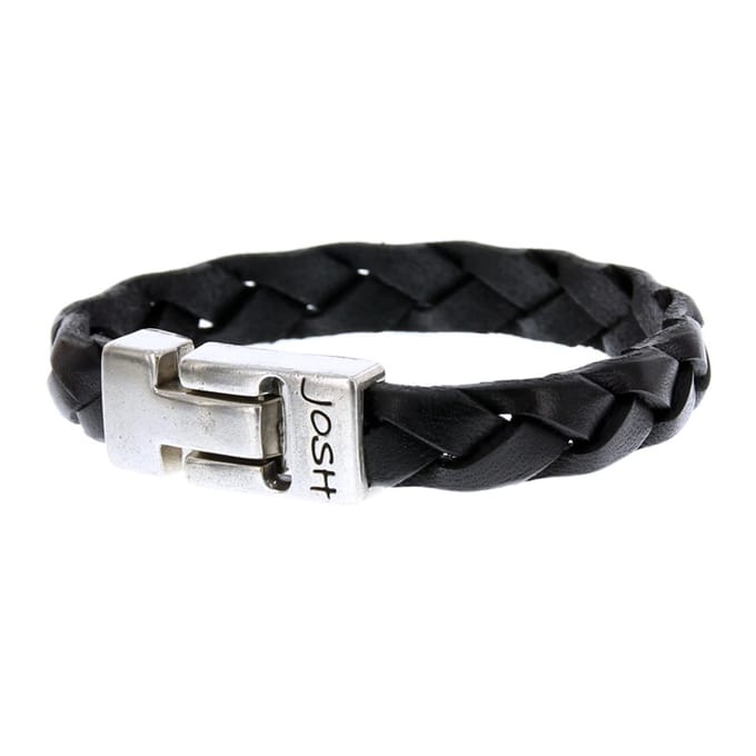 Josh-24764-Armband-Zwart-Heren-21,5cm
