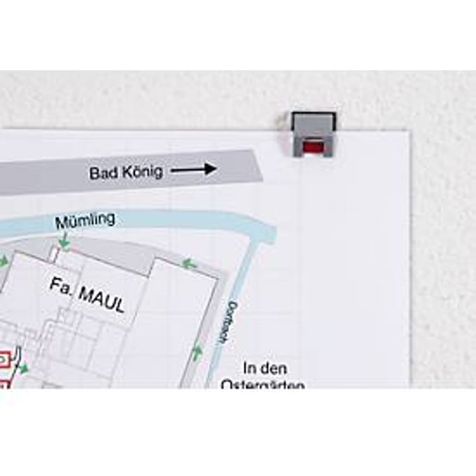 MAUL Rol-klemboy S 4.3 x 3.3 x 1.75 cm grijs