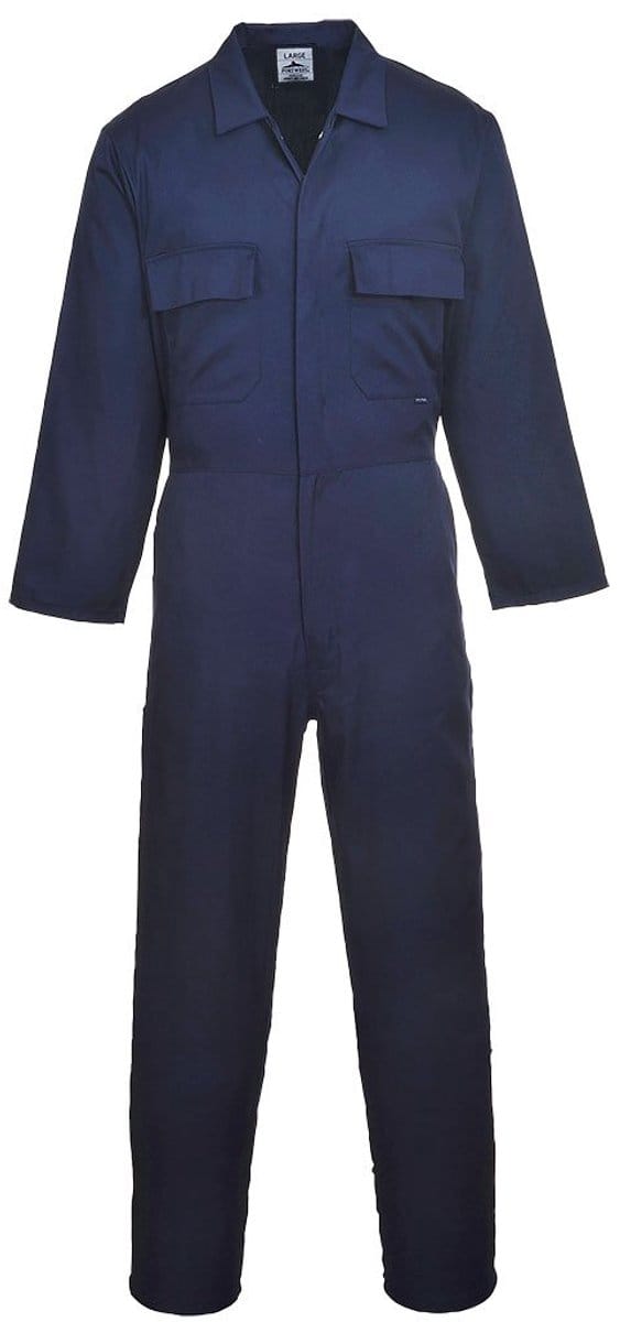 Portwest Euro Work Polykatoen Overall S999 - Marine - XS