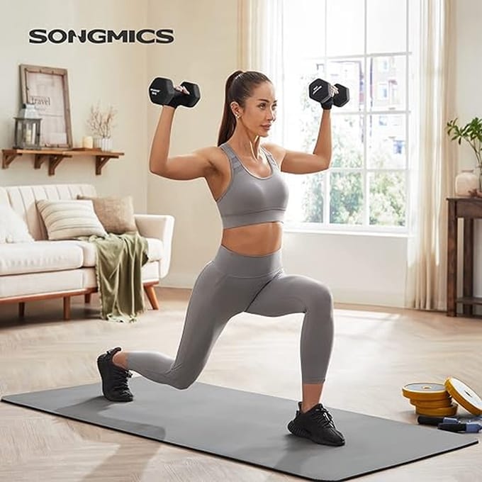 dumbbell set 2 x 5 kg