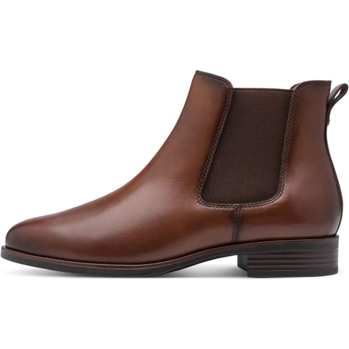 Dameslaarzen Tamaris Chelsea en cuir