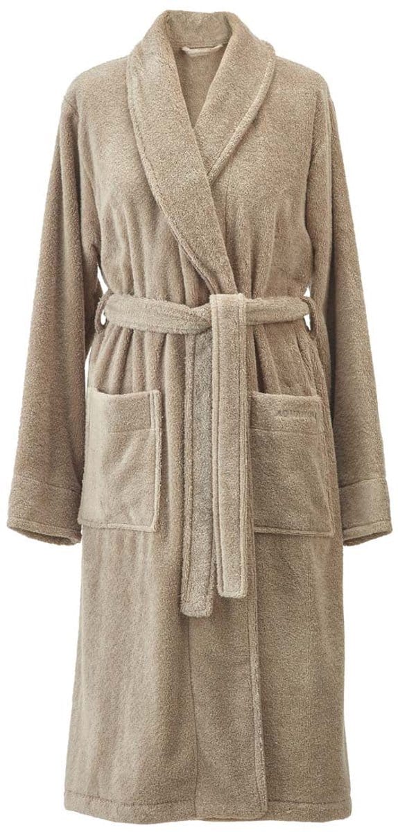 London Badjas Almond | M | Bruin | Katoen