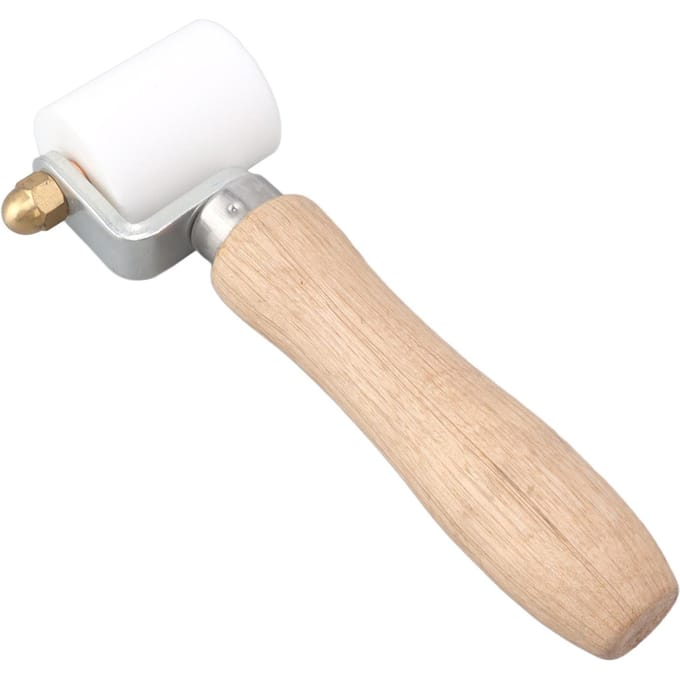 40mm Naadroller Hittebestendige Naad Handdrukroller voor PVC Lassen Wit beige