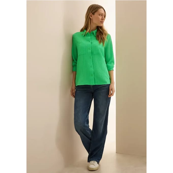 Gestructureerde blouse