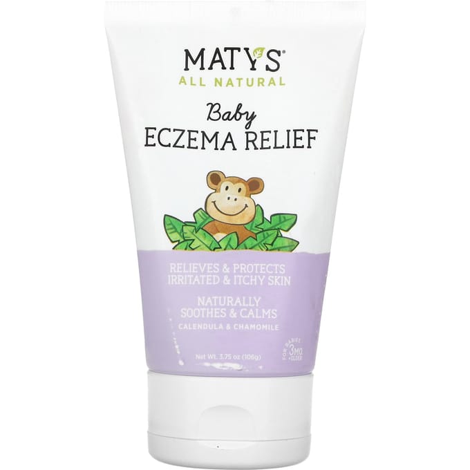 Maty's, Eczema Relief for Infants, Babies 3 months and older, 3.75 oz (106 g) white