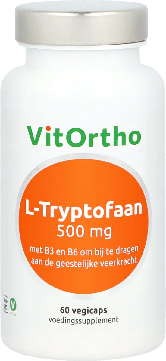 VitOrtho L-Tryptofaan 500 mg 60 vcaps