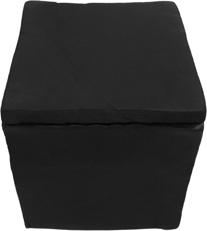 Geluidsisolerende Box - Geluiddemper Afdekking - Pompgeluid Reduceren - Draagbaar Ontwerp - 25 x 20 x 20 cm - Zwart
