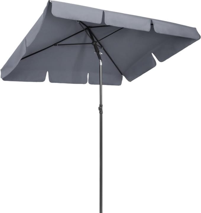 Parasol - Grijs - Kantelbaar - Vierkant - 200cm - Voor terras of strand