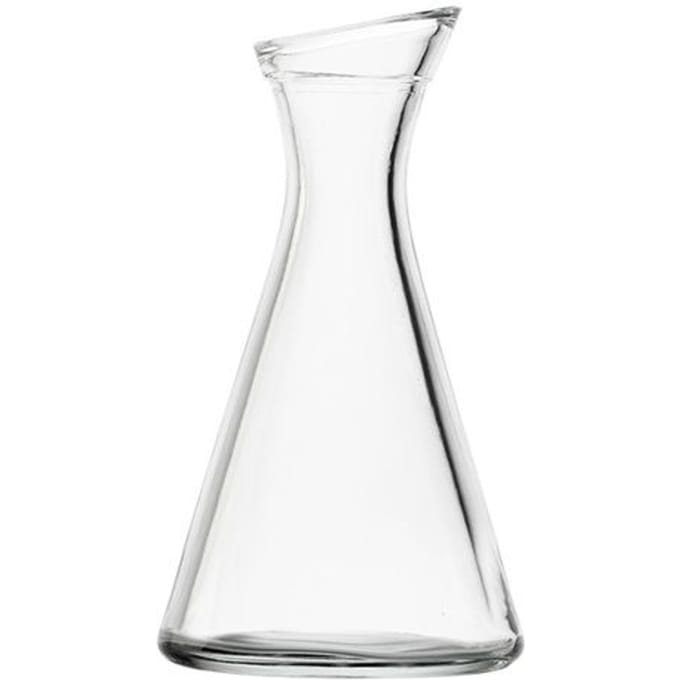 Glazen karaf Pisa 0,1 L - Voor wijn, water, limonade, hoogte 132 mm, klassiek design