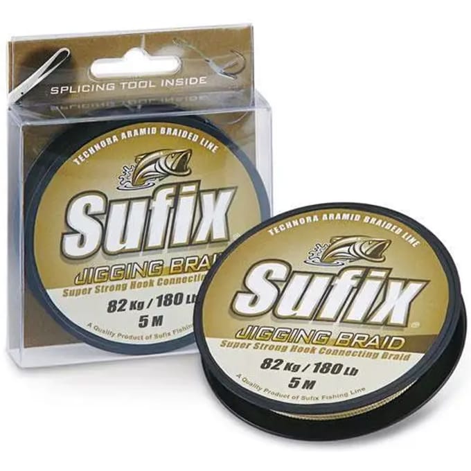 Vlecht Sufix Jigging Nat Tan