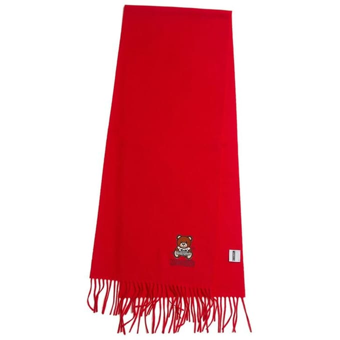Moschino Sjaal Rood