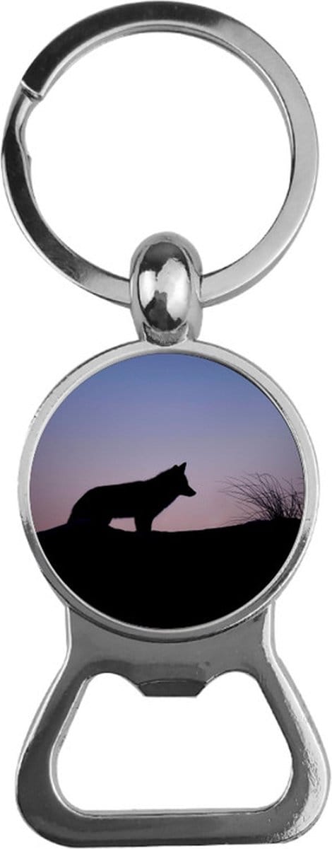 Bieropener Glas - Wolf