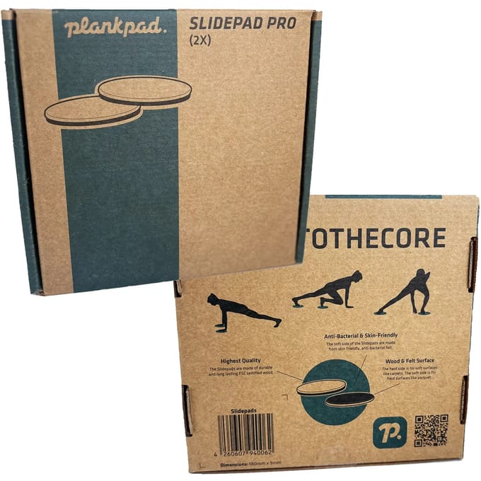Plankpad SlidePads Pro – Compacte Allrounder voor Effectieve Workouts