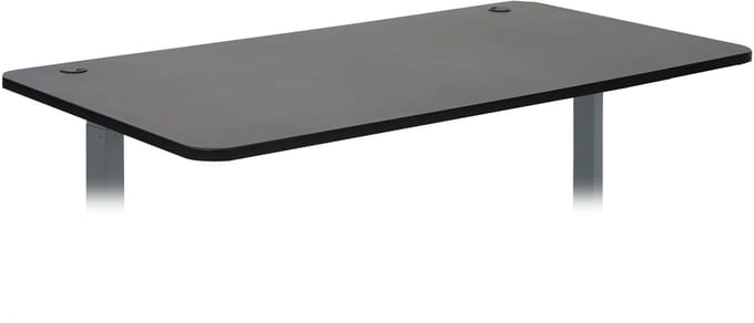 Tafelblad MCW-D40 voor bureaus, tafelblad, 160x80cm MVG-gecertificeerd ~ zwart