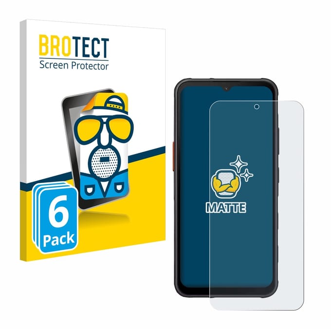 BROTECT - Screenprotector voor Samsung Galaxy XCover 7 Pro - Folie Beschermfolie matte 6 Stuks