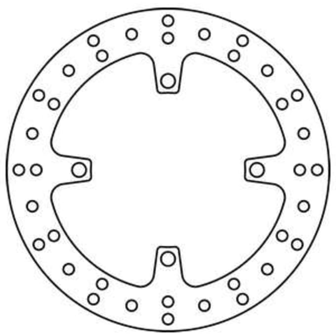 Remschijf TRW MOTO MST339