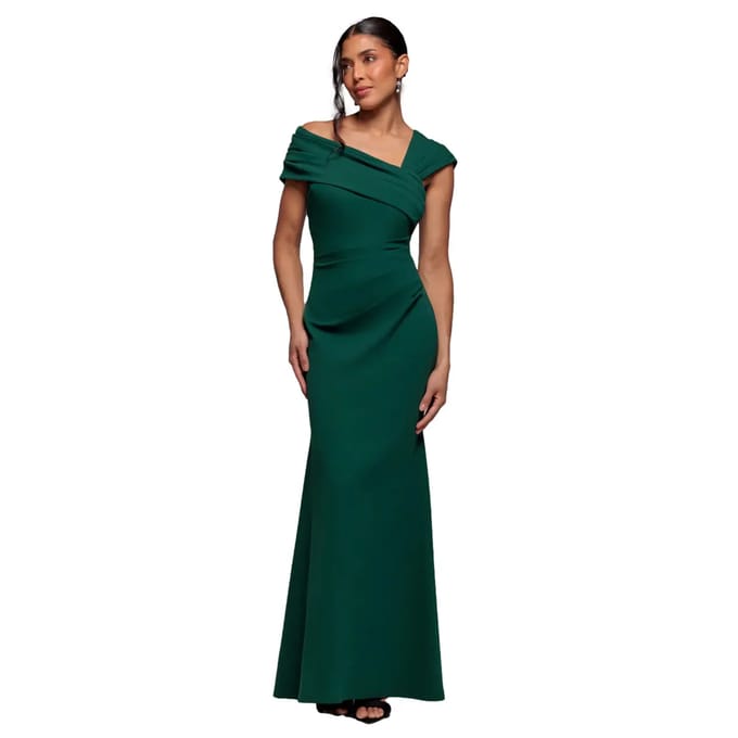 Damesjurk Goddiva One Shoulde Maxi