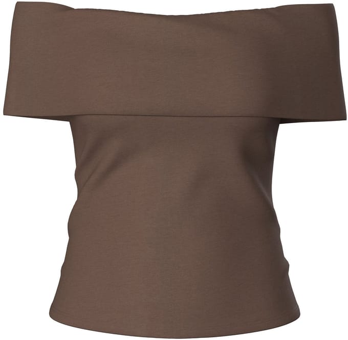 Pieces Off-shoulder top PCGEORGINA