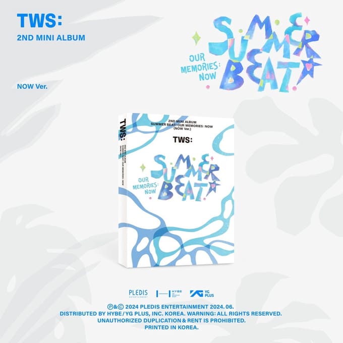 TWS - 2nd Mini Album: Summer Beat! (CD) (Now Version)