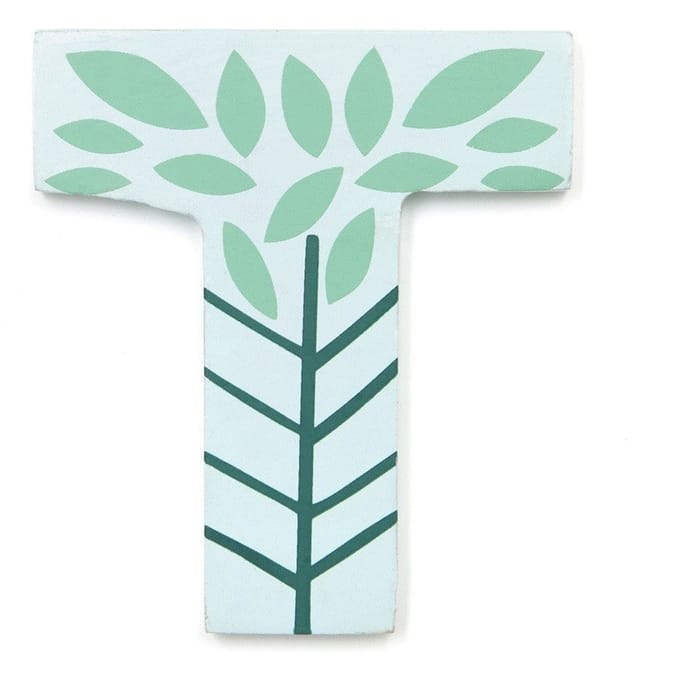 Petit Monkey houten letter T