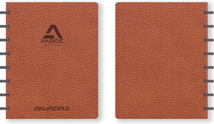 Schrift adoc business a5 ruit 5x5mm 144pag 90gr br | 10 stuks