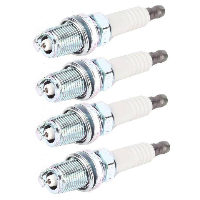 4pcs Bougie d'allumage de voiture SIFR6A11 Convient pour Subaru Outback 2.5L H4 2010 2012 white