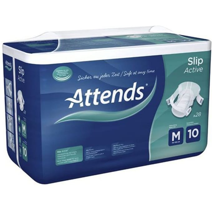 ATTENDS Slip Active 10 Medium - 1 pak van 28 stuks