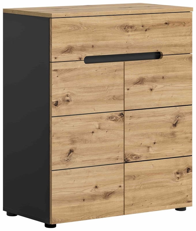 Canu schoenenkast Artisan NB Basaltgrijs NB - 37x80x94cm