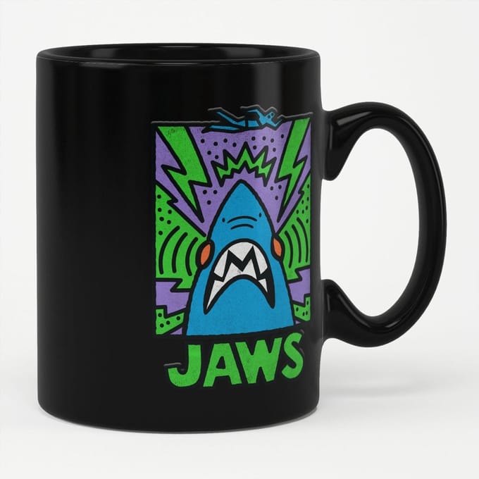 Jaws Kopje/koffiemok PopArt Poster Mug
