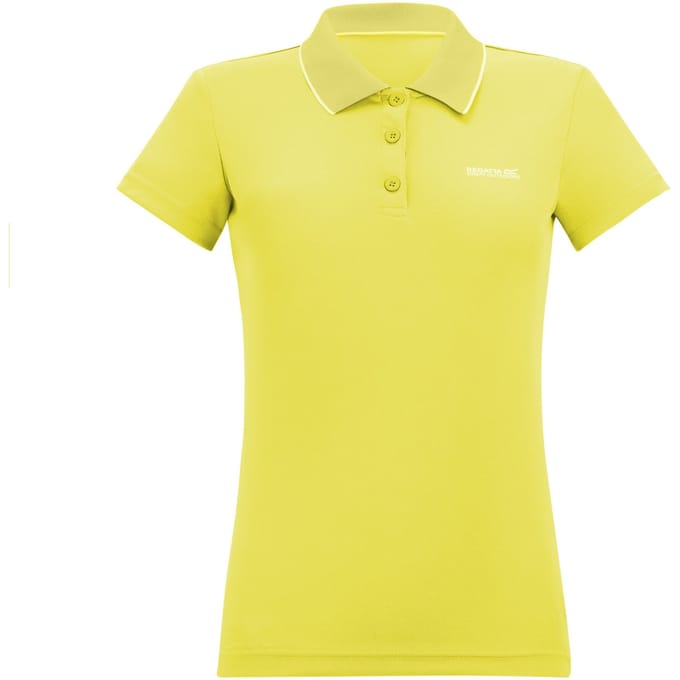 Regatta Dames/dames Maverick V Polo Shirt (Kanarie Geel)