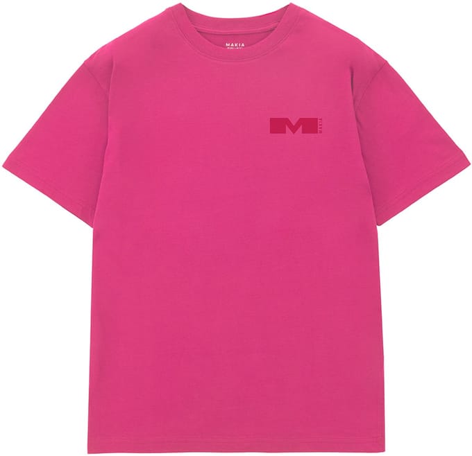 Makia Statement T-shirt Met Korte Mouwen Roze L Man