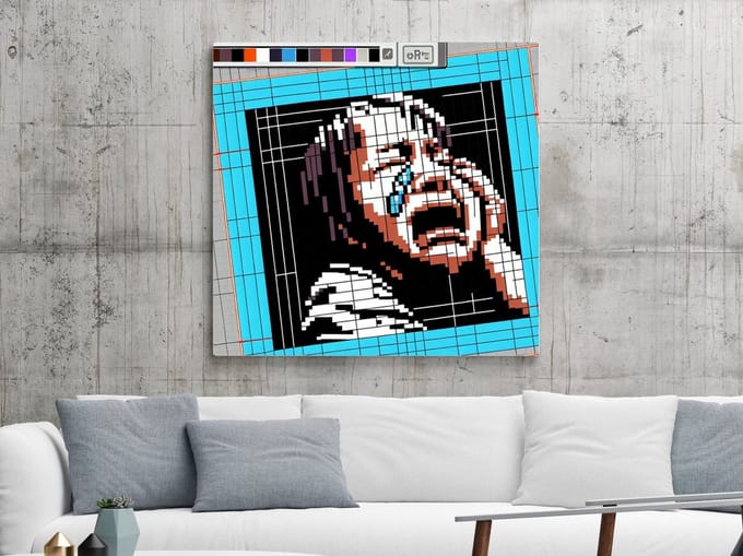 Kunstprint | Wanddecoratie | Canvas | 20 × 20 cm