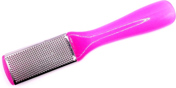 Eeltrasp met groot melkglas handvat roze