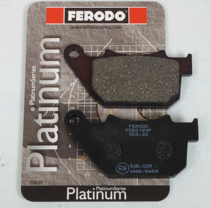 ferodo remblok voor harley davidson 1200 xl 2013 lk3 / ar nieuw