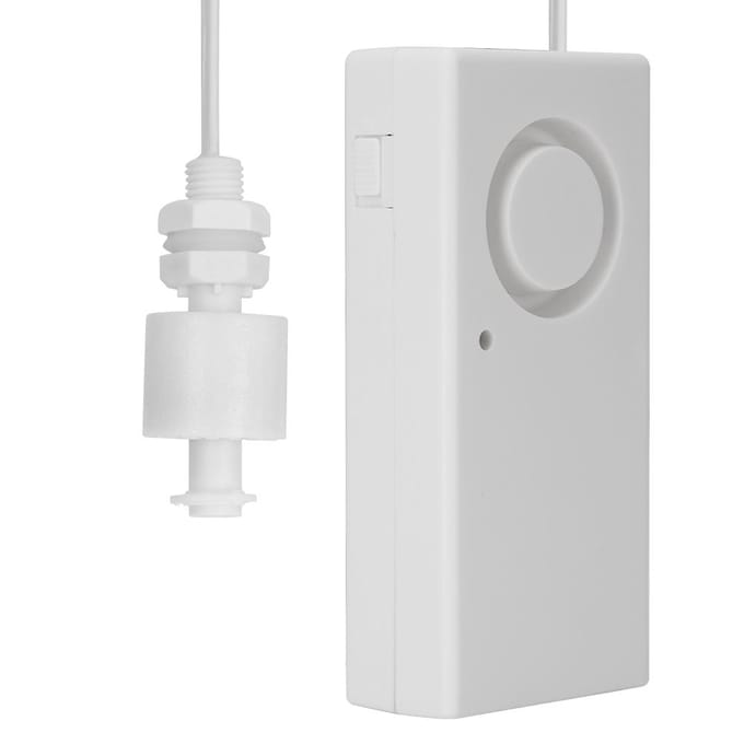 119dB Draadloze Waterlekdetector Sensor met Drijvende Bal voor Aquarium Waterzuiveraar white
