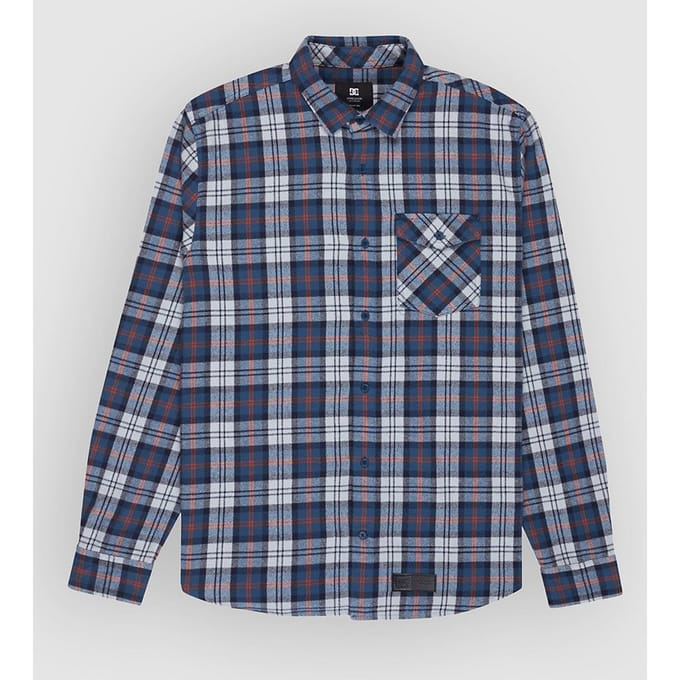DC Marshal Flannel Shirt blauw