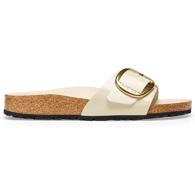 Dames muiltjes Birkenstock Madrid Natural Patent