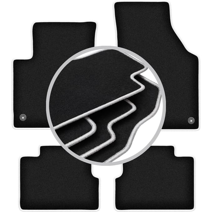 CARLUX-SILVER automatten voor: Jeep Cherokee KL SUV (2013-)