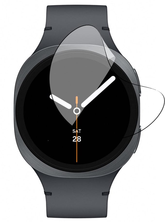 Screenprotector geschikt voor Samsung Galaxy Watch 8 44mm - 1x FlexGuard Screen Protector